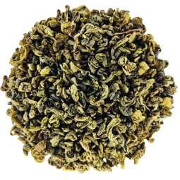 1kg en vrac de thé vert Bio Gunpowder feuilles roulées en bille