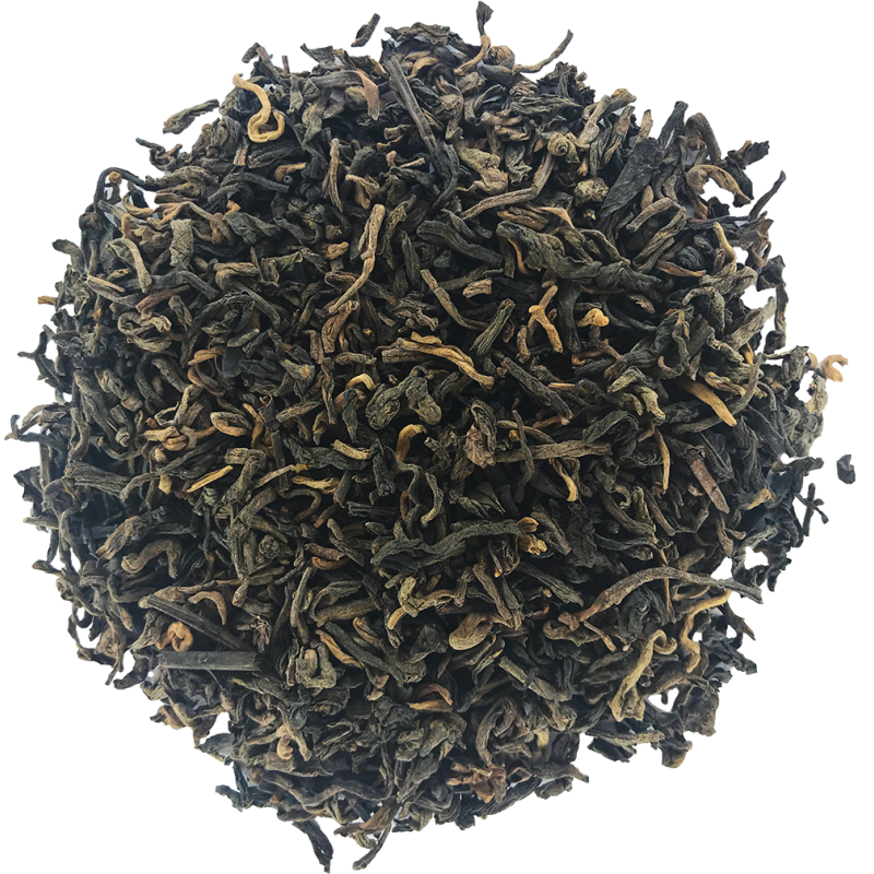 Thé Noir Bio Pu-Erh Yunnan Antique en vrac de 1kg thé sombre