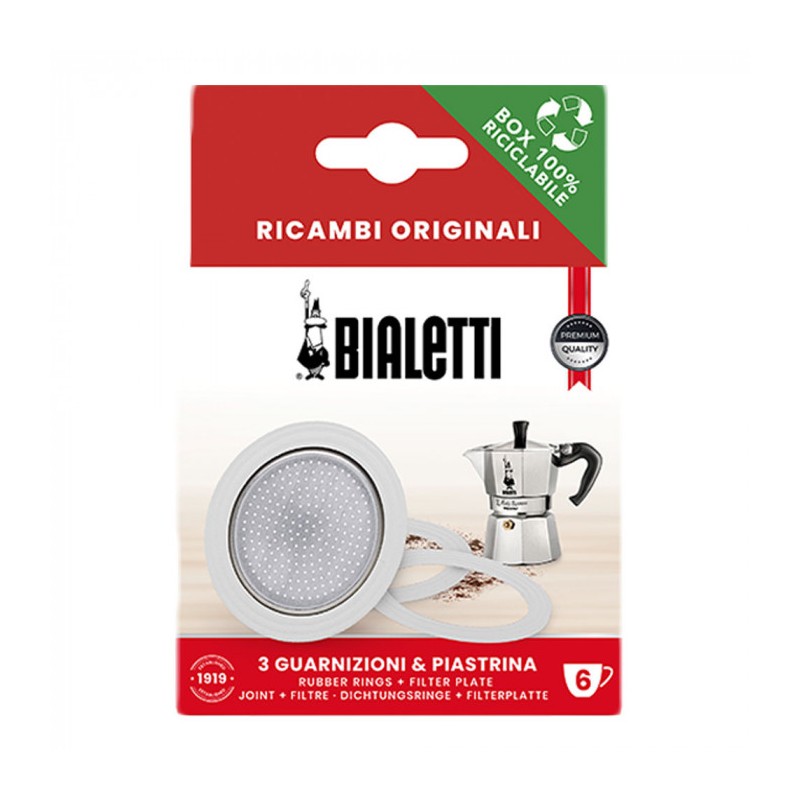 Cafetière Bialetti Easy Timer Programmable [6 tasses]